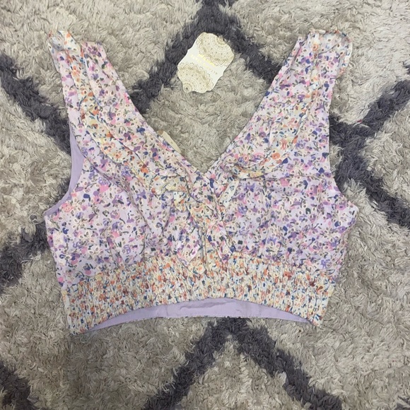 Altar’d State Elysia Floral Top - Picture 6 of 7